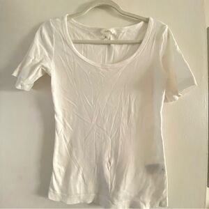 H&M cotton shirt white